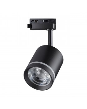 358801 PORT NT21 097 черный Светильник трековый однофазный трехжильный IP20 LED 15W 1300Лм 4000K 85-265V ARUM-foto6
