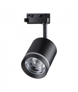 358801 PORT NT21 097 черный Светильник трековый однофазный трехжильный IP20 LED 15W 1300Лм 4000K 85-265V ARUM-foto6