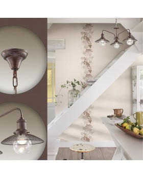 3513/3 LOFTI LN18 210 кофейный Люстра E27 3*60W 220V LUDACRIS-foto3