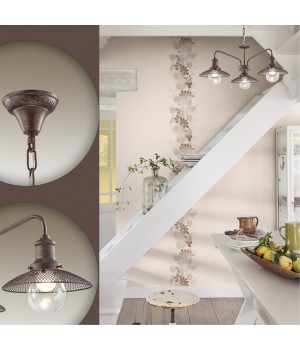 3513/3 LOFTI LN18 210 кофейный Люстра E27 3*60W 220V LUDACRIS-foto3