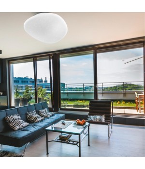 2039/DL COLOR SN 084 Светильник пластик/белый LED 48Вт 3000-6000K 500х460 IP43 пульт ДУ STONE-foto3