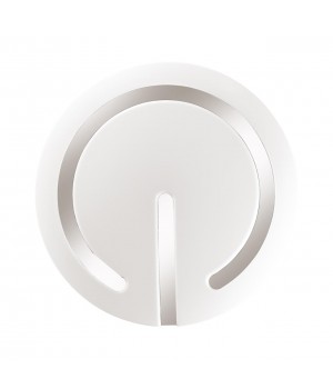 3041/DL COLOR SN 018 Светильник пластик/белый/хром LED 48Вт 3000-6500К D400 IP43 пульт ДУ/RGB/LampSmart BUTTON-foto5