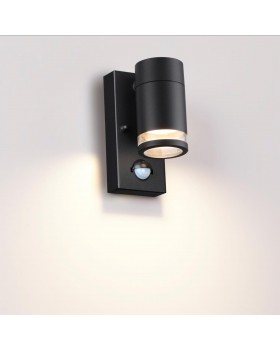 6605/1W HIGHTECH ODL23 563 черный/металл/пвх стойкий к УФ излучению Настенный св-к IP44 LED GU10 7W MOTTO-foto4