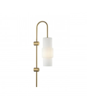 5020/1W MODERN ODL23 335 бронзовый/белый матовый металл/стекло Бра E14 1*40W PIMPA-foto4