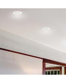 357907 SPOT NT19 268 белый Встраиваемый светильник IP44 LED 4000K 10W 100-265V DRUM-foto3