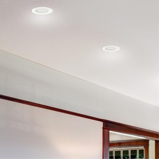 357907 SPOT NT19 268 белый Встраиваемый светильник IP44 LED 4000K 10W 100-265V DRUM-foto3