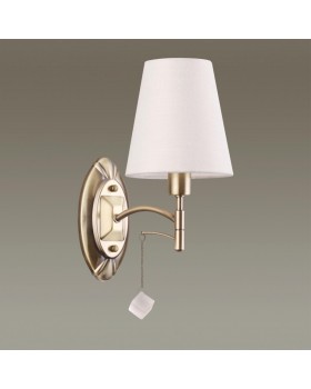 4469/1W NEOCLASSI LN20 106 античная латунь, белый Бра E14 1*40W 220V LEAH-foto3