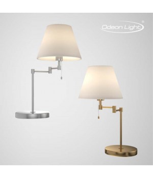 2481/1T MODERN ODL13 533 бронза/абажур белый Н/лампа E27 60W 220V GEMENA-foto3