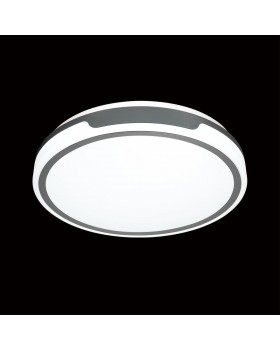 3051/EL TAN SN 030 Светильник пластик/белый/серый LED 72Вт 3000-6500К D500 IP43 пульт ДУ/ LampSmart AVELLA-foto3