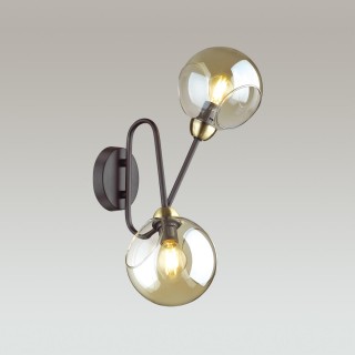 4518/2W LOFTI LN20 200 черный, бронза Бра E14 2*40W 220V TIANA-foto3