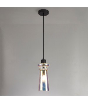 4967/1A MODERN ODL23 300 матов.черный/разноцветный/металл/стекло Подвес E14 1*40W PASTI-foto3