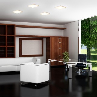 358152 SPOT NT19 271 белый Встраиваемый светильник IP20 LED 4000K 24W 85 - 265V MOON-foto3