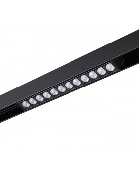358418 SHINO NT20 057 черн Трековый светильник для низков. шинопровода IP20 LED 4000K 12W 48V FLUM-foto6
