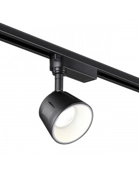 358726 PORT NT21 094 черный/белый Светильник трековый однофазный трехжильный IP20 LED 4000K 20W 100-265V KNOF-foto4