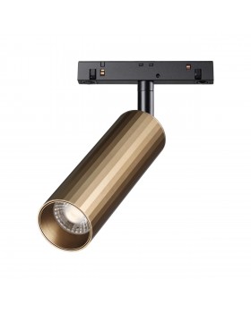 358988 SHINO NT22 046 бронза светлая/черный Трековый светильник для низковольного шинопровода IP20 LED 4000K 15W 48V FLUM-foto5