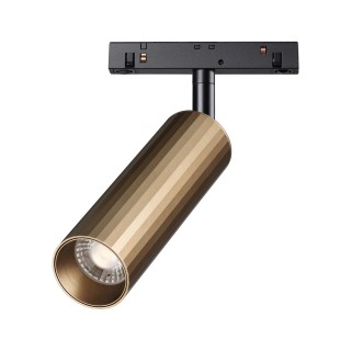 358988 SHINO NT22 046 бронза светлая/черный Трековый светильник для низковольного шинопровода IP20 LED 4000K 15W 48V FLUM-foto5