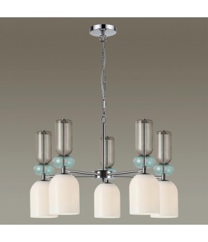 5235/5 MODERNI LN23 хром Люстра E27 5*40W 220V GILLIAN-foto3