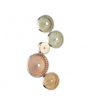 5412/26WL L-VISION ODL_EX23 9 золотой/разноцветный металл/стекло Бра LED 26W 4000K CARAMELLA-foto4