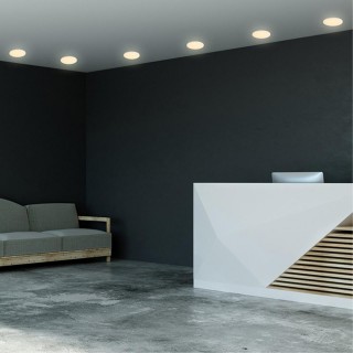 358141 SPOT NT19 271 белый Встраиваемый светильник IP20 LED 3000K 12W 85 - 265V MOON-foto3