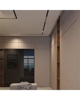 135108 SHINO NT20 043 белый Крышка для шинопровода артикулы 135090, 135092 IP20 FLUM-foto2