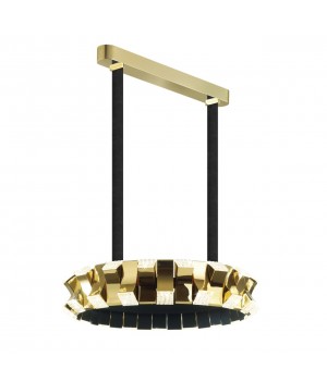 4993/45L L-VISION ODL23 375 золотой/черный/металл/акрил Люстра LED 45W 3000K ASTURO-foto5