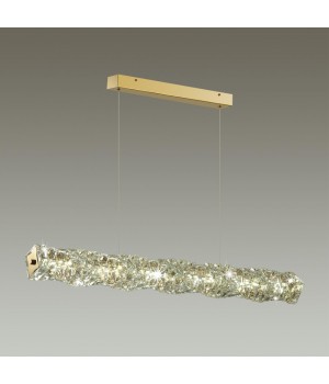 4999/36LA HALL ODL23 433 золотой/прозрачный/металл/хрусталь Люстра LED 36W 4000K STRAZA-foto3