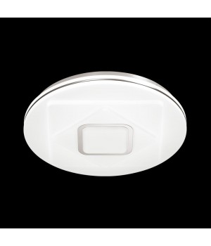 3037/DL COLOR SN 052 Светильник пластик/белый/хром LED 48Вт 3000-6500K D380 IP43 пульт ДУ/RGB/LampSmart COVA-foto5