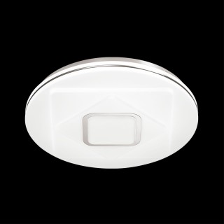 3037/DL COLOR SN 052 Светильник пластик/белый/хром LED 48Вт 3000-6500K D380 IP43 пульт ДУ/RGB/LampSmart COVA-foto5