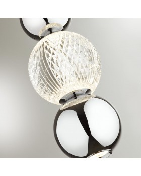 5007/7LA L-VISION ODL23 419 хром/прозрачный/металл/акрил Подвес LED 7W 4000K 300Лм CRYSTAL-foto5