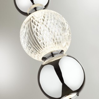 5007/7LA L-VISION ODL23 419 хром/прозрачный/металл/акрил Подвес LED 7W 4000K 300Лм CRYSTAL-foto5