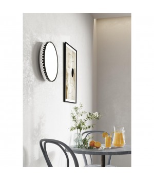 3053/CL PALE SN 023 Светильник пластик/белый/черный LED 30Вт 4000К D335 IP43 DORTA-foto4