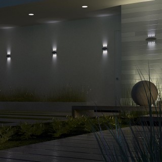 358563 STREET NT21 318 темно-серый Ландшафтный настенный светильник IP54 LED 4000K 6W 85-265V CALLE-foto4