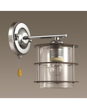 3504/1W COUNTY LN18 173 хром Бра E27 60W 220V ROTONDUM-foto3