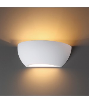 3551/1W HIGHTECH ODL18 204 белый гипсовый Настенный светильник IP20 E14 1*40W 220V GIPS-foto3