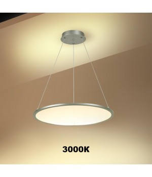 358588 OVER NT21 134 серебро Подвесной диммируемый светильник IP20 LED 3000~6000К ITER-foto6