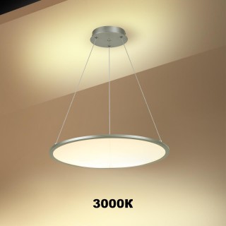358588 OVER NT21 134 серебро Подвесной диммируемый светильник IP20 LED 3000~6000К ITER-foto6