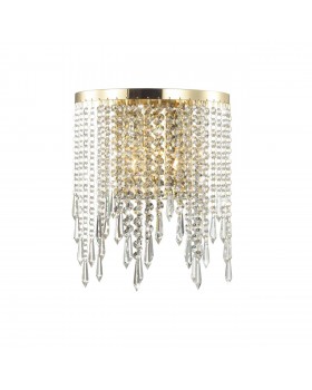 5028/2W MODERN ODL23 431 золотой/прозрачный металл/хрусталь Бра E14 2*40W CHOKKA-foto4