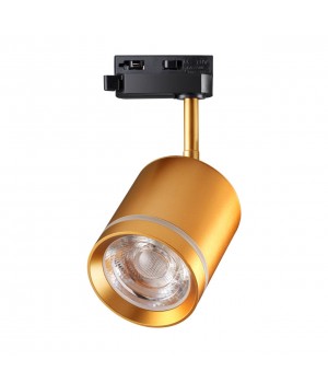 358804 PORT NT21 097 матовое золото Светильник трековый однофазный трехжильный IP20 LED 15W 1300Лм 4000K 85-265V ARUM-foto5