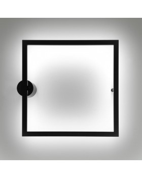 4385/18WL HIGHTECH ODL23 121 черный/металл Настенный светильник IP20 RGB динамическая подсветка ПДУ в комплекте LED 18W 3000K OMEN-foto4