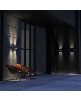 358572 STREET NT21 317 темно-серый Ландшафтный настенный светильник IP54 LED 4000K 16W 85-265V CALLE-foto4