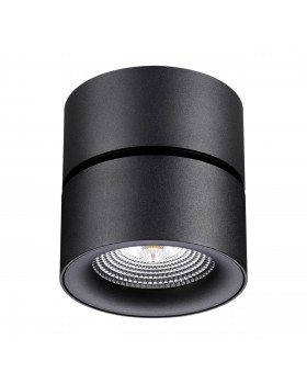 358781 OVER NT21 195 черный Светильник накладной светодиодный IP20 LED 25W 4000K 2200Лм 100-265V GRODA-foto5