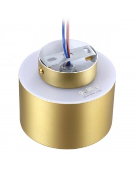 358972 OVER NT22 161 бронза св. Светильник накладной с переключ. цв. температуры IP20 LED 3000К\4000К\6000К 12W вниз + 3W вверх 110-265V GIRO-foto3