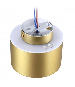 358972 OVER NT22 161 бронза св. Светильник накладной с переключ. цв. температуры IP20 LED 3000К\4000К\6000К 12W вниз + 3W вверх 110-265V GIRO-foto3