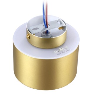 358972 OVER NT22 161 бронза св. Светильник накладной с переключ. цв. температуры IP20 LED 3000К\4000К\6000К 12W вниз + 3W вверх 110-265V GIRO-foto3