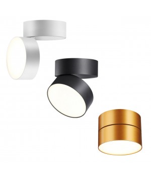 358750 OVER NT21 184 черный Светильник накладной светодиодный IP20 LED 24W 4000K 2100Лм 100-265V PROMETA-foto4