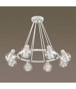 3648/8 MODERNI LN18 180 белый Люстра E14 8*40W 220V RITA-foto3