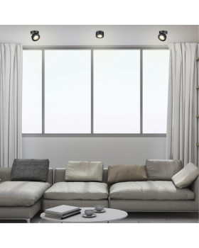 357985 OVER NT19 201 черный Накладной светильник IP20 LED 3000К 12W 220V GRODA-foto3