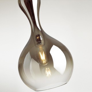 4776/1 PENDANT ODL21 293 дымчатый/хром Подвес E27 60W KARTI-foto5