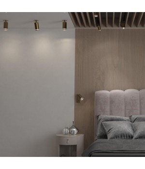 370882 SPOT NT22 239 матовое золото Cветильник встраиваемый IP20 GU10 9W 220V ULAR-foto3