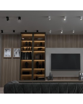 358947 OVER NT22 162 белый Светильник накладной светодиодный IP20 LED 4000К 18W 220V EDDY-foto3